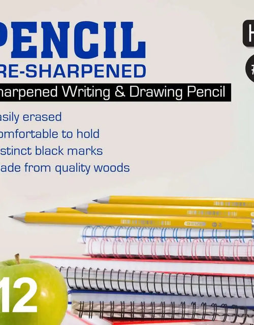 Load image into Gallery viewer, Yellow Pencil #2 Premium Pre-Sharpened (12/Pack)
