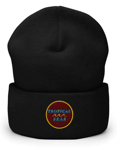 Load image into Gallery viewer, Tropical Maroon Beanie
