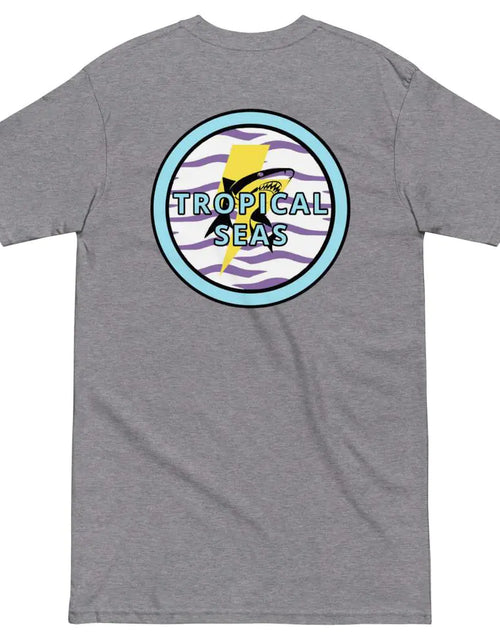 Load image into Gallery viewer, Electric Shark heavyweight tee
