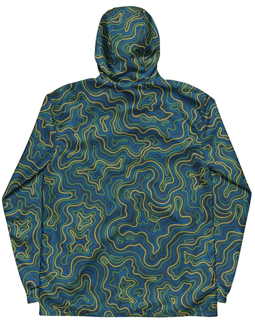 Load image into Gallery viewer, Men’s Tropical Electric Coral Windbreaker
