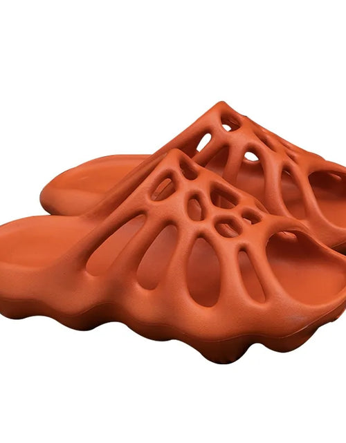 Load image into Gallery viewer, Cut Out Platform Slippers
