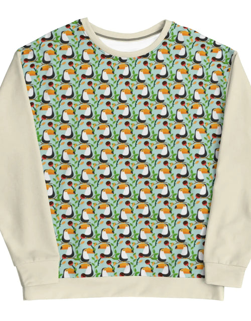 Load image into Gallery viewer, Men&#39;s Toucan Pattern Sweatshirt
