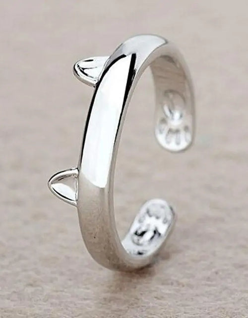 Load image into Gallery viewer, Cat Ears Ring
