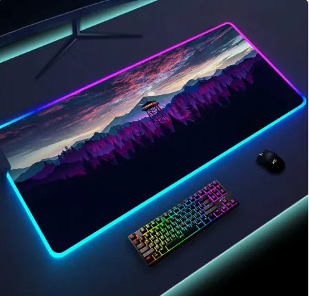 Load image into Gallery viewer, Luminous LED Lighting Mouse Pad
