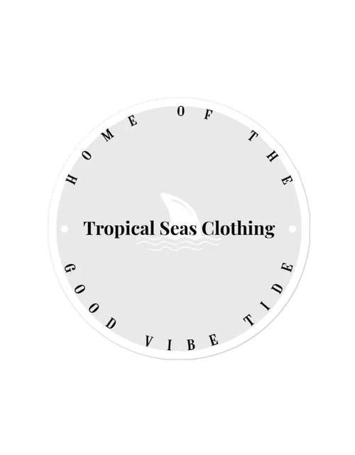 Load image into Gallery viewer, New Tropical Seas Logo stickers
