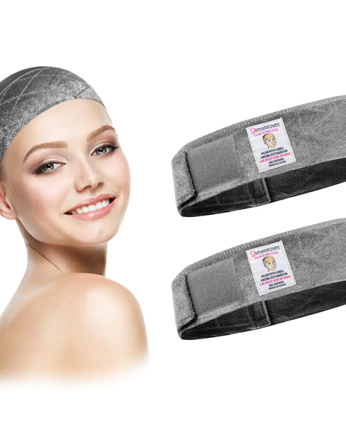 Load image into Gallery viewer, Dreamlover Wig Grip Bands for Keeping Wigs in Place, Wig Grip Headband, Grey, 2 Pieces
