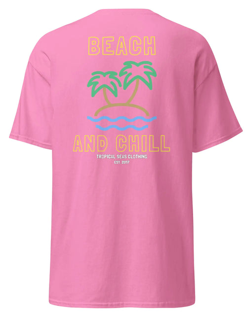 Load image into Gallery viewer, Embroidered Beach and Chill Classic Tee
