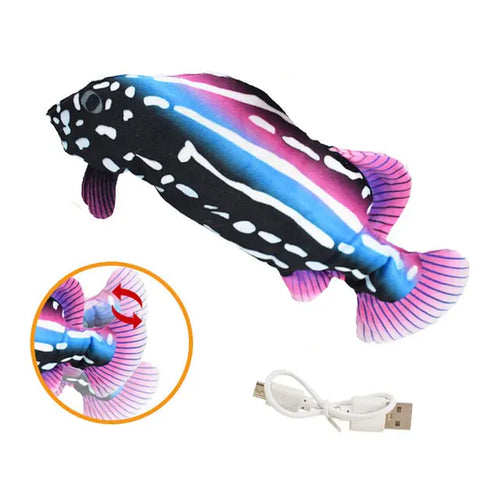 Load image into Gallery viewer, Pets Interactive Electronic Floppy Fish Toys
