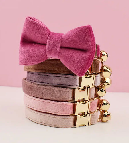 Velvet Cat Collar