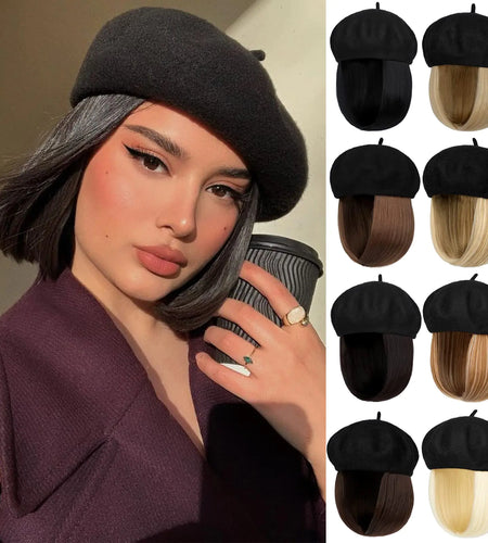 Wig Cap Short Synthetic Bob