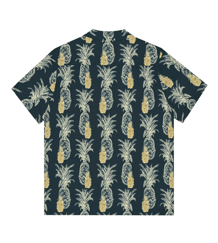 Men's Vintage Pineapple Hawaiian Shirt