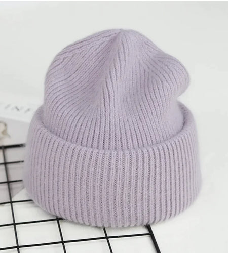 Simple Knitted Pullover Cap
