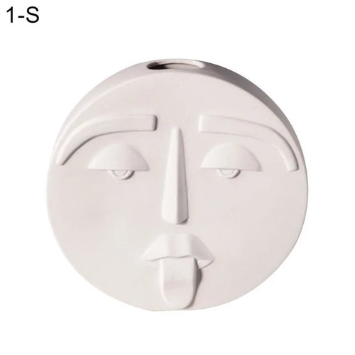 Load image into Gallery viewer, Human Face Expression Plant Pots
