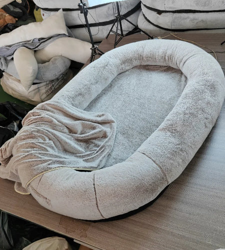 Oversized Human Dog Bed - Removable & Washable