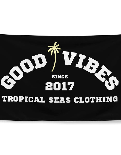 Load image into Gallery viewer, Beachy Good Vibes Flag
