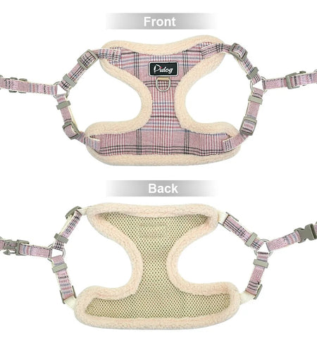 Adjustable Soft Harness Set For Pets
