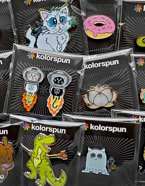 Load image into Gallery viewer, Trench Coat Cats Fridge Magnet
