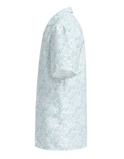 Load image into Gallery viewer, Coral Reef Resort Button Down Hawaiian Shirt - Coastal Summer 2024 Collection
