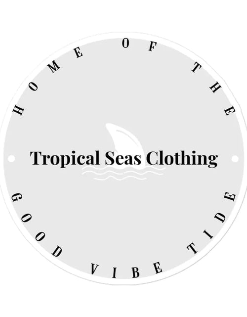 Load image into Gallery viewer, New Tropical Seas Logo stickers
