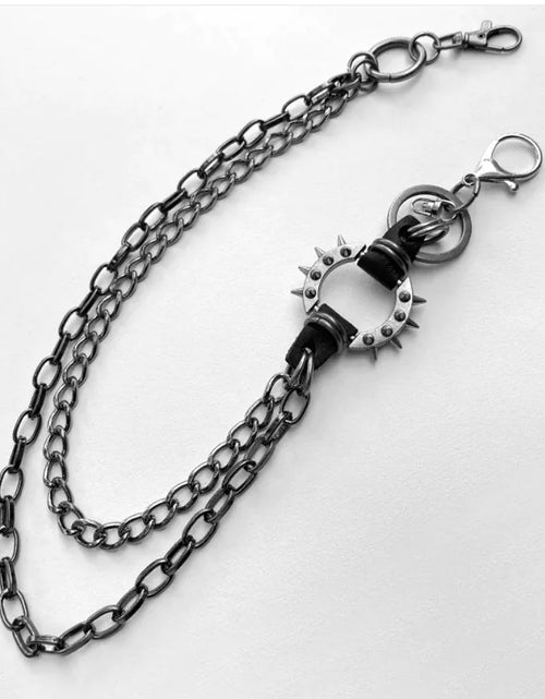 Load image into Gallery viewer, Trendy High Street Alloy Chain Waist Belt – Cool Rock Fashion Accessory
