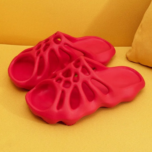 Load image into Gallery viewer, Cut Out Platform Slippers
