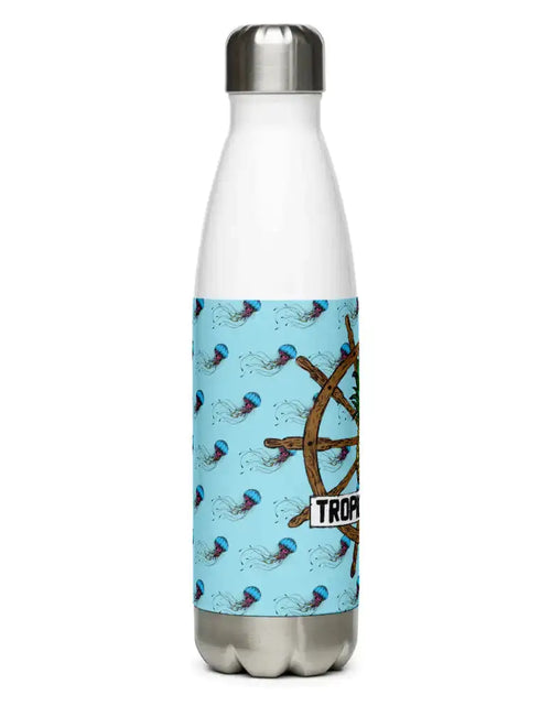 Load image into Gallery viewer, Tropical Seas Jellyfish Stainless Steel Water Bottle

