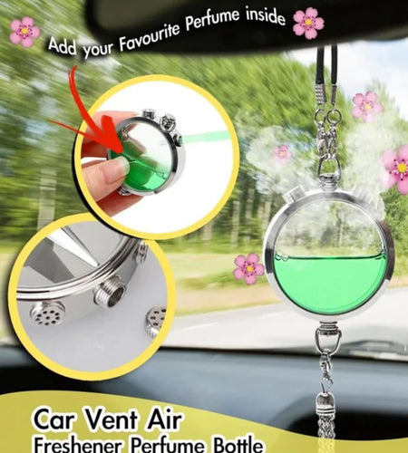 Car Air Freshener Perfume Bottle