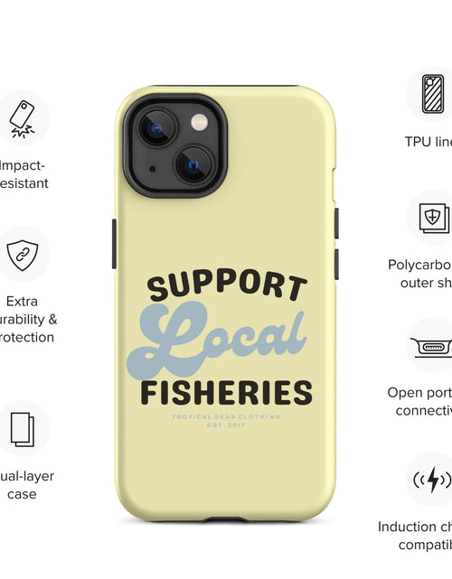 Load image into Gallery viewer, Local Fisheries Tough Case for iPhone®
