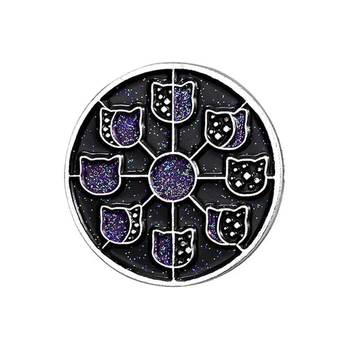 Load image into Gallery viewer, Cats Club Cat Badge Brooches
