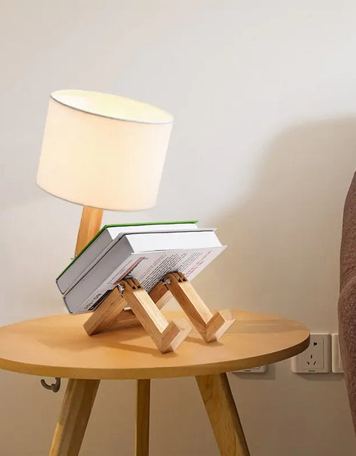 Load image into Gallery viewer, Robot Shape Table Lamp
