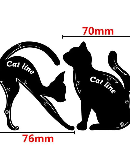 Load image into Gallery viewer, Cat Eyeliner Shape
