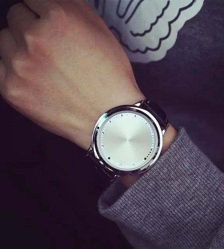 Stainless Steel Led Designer Watch