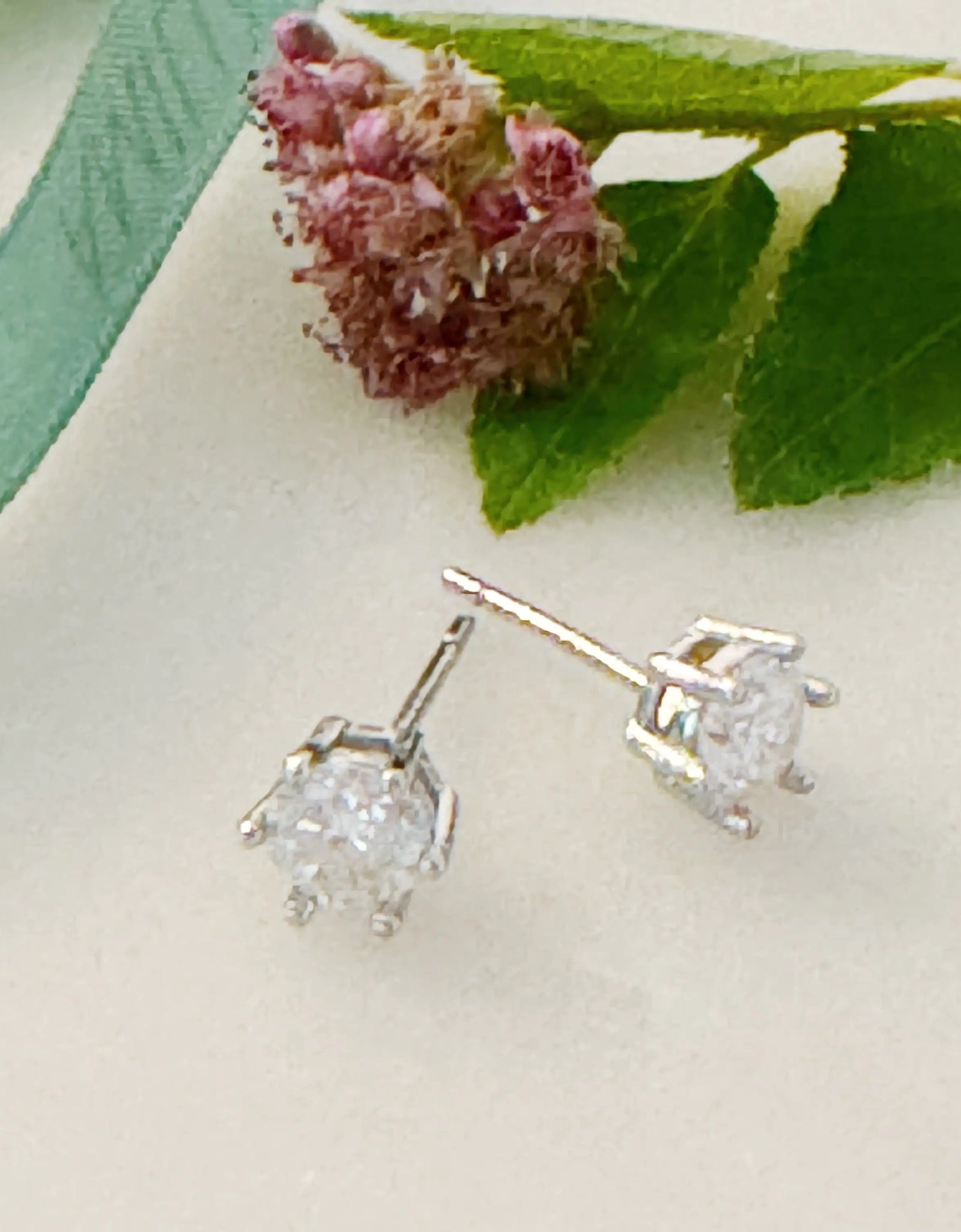 Excellent Cut Moissanite Stud Earrings