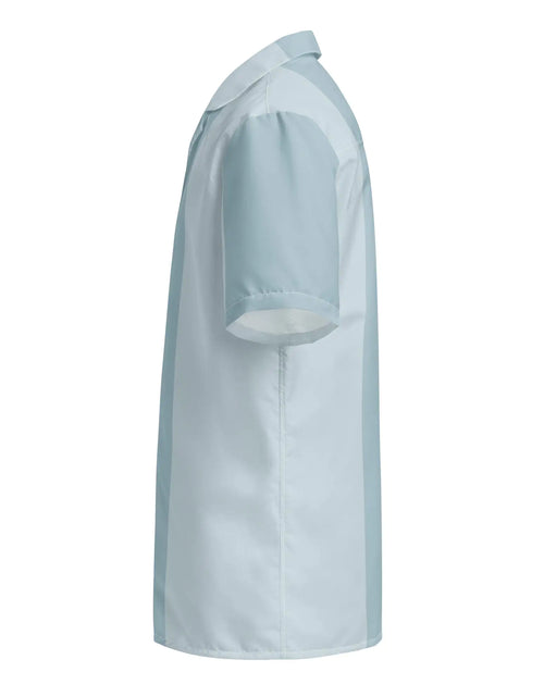 Load image into Gallery viewer, Mako Blue Button Shirt: Dive into Coastal Elegance!
