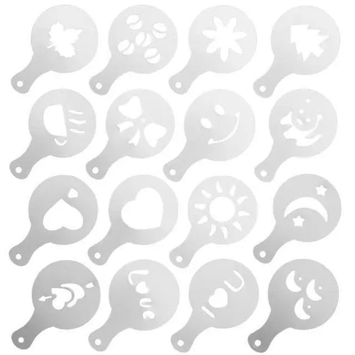 Load image into Gallery viewer, Cute Coffee Instant Art Stencils
