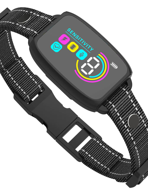 Load image into Gallery viewer, Rechargeable Smart Anti-Bark Collar with HD Display - Waterproof &amp; Effective Bark Control for Dogs!
