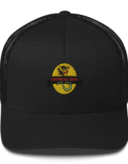 Load image into Gallery viewer, Tropical Mermaid Trucker Hat
