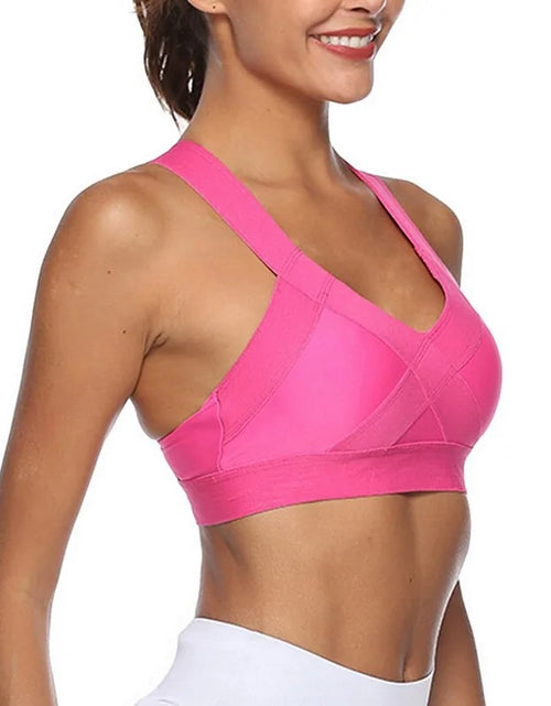 Load image into Gallery viewer, Mesh Breathable Push-Up Sports Bra for Women
