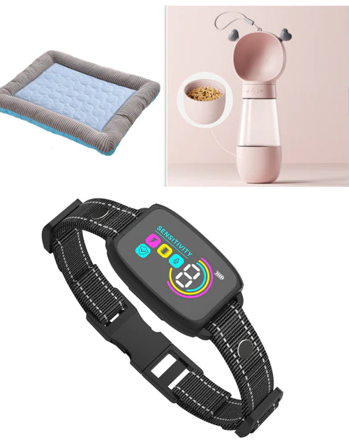 Load image into Gallery viewer, Rechargeable Smart Anti-Bark Collar with HD Display - Waterproof &amp; Effective Bark Control for Dogs!
