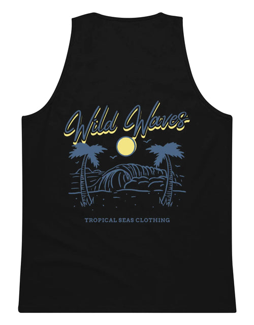 Load image into Gallery viewer, Men’s Premium Wild Waves Tank Top
