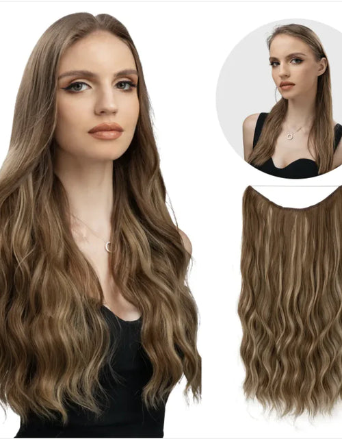 Load image into Gallery viewer, Long Curly Corn Wig for Women - European and American Style
