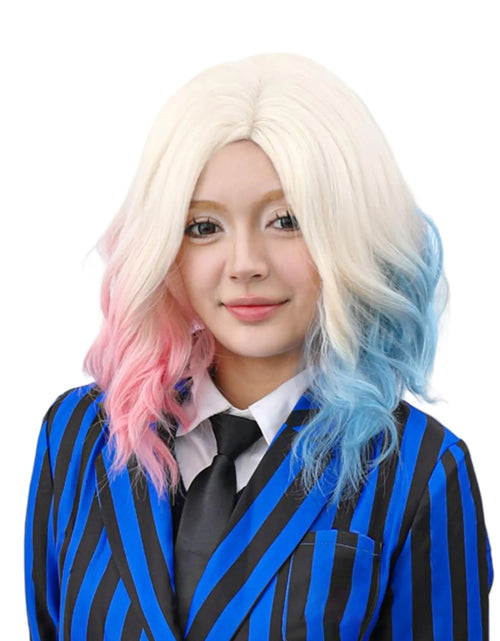 Load image into Gallery viewer, Old Lady Wig And Glasses Grey Wig Short Cosplay Grandma Wig Costume For Women Gray Old Lady
