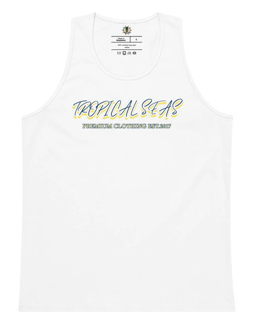 Load image into Gallery viewer, Men’s Premium Wild Waves Tank Top
