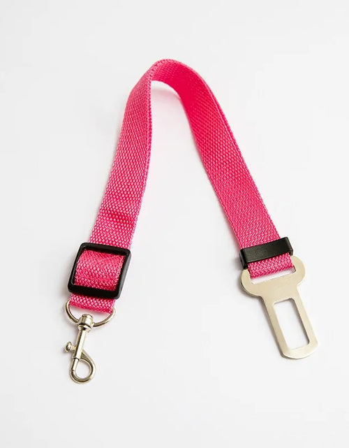 Load image into Gallery viewer, Pet Car Safety Belt Harness: Adjustable Seat Belt for Dogs and Cats
