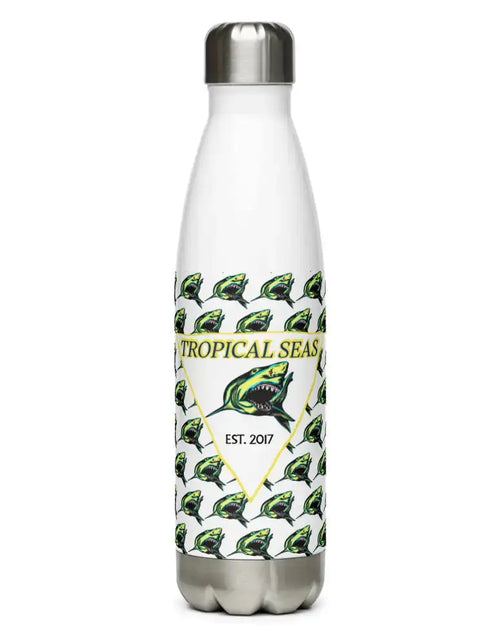Load image into Gallery viewer, Sharky Stainless Steel Water Bottle
