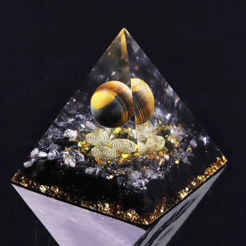 Load image into Gallery viewer, Orgonite Pyramid
