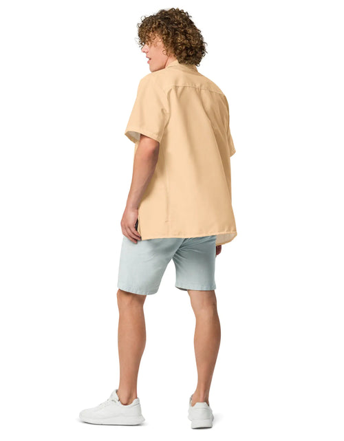 Load image into Gallery viewer, Clownfish Orange button shirt
