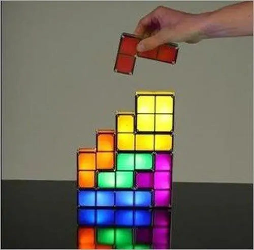Load image into Gallery viewer, Stackable Creative Tetris Lamp
