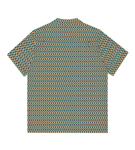 Men's Tropical Zigzag Hawaiian Shirt