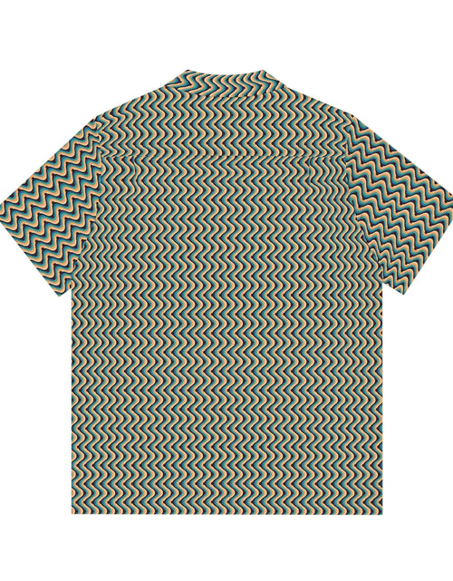 Load image into Gallery viewer, Men&#39;s Tropical Zigzag Hawaiian Shirt
